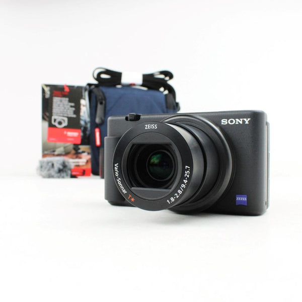 Sony ZV1 - 4k Digital Camera w/ Flip Screen For Vlogging - Black