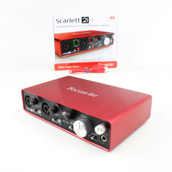 Focusrite Scarlett 2i4 2nd Gen USB Audio Interface