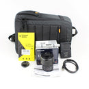 Panasonic DMC G7 4K Mirrorless DSLR Camera w/ 14-42mm and 45-150mm Lenses -Black