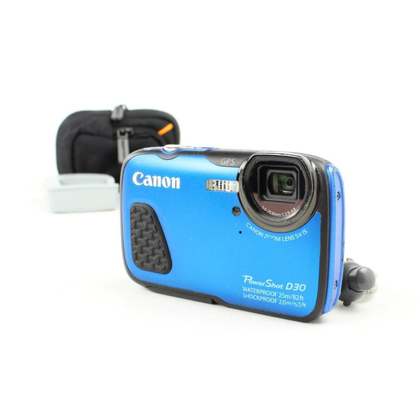 Canon PowerShot D30 Waterproof Digital Camera - Blue