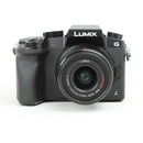Panasonic DMC G7 4K Mirrorless DSLR Camera w/ 14-42mm and 45-150mm Lenses -Black