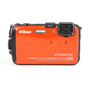 Nikon COOLPIX AW100 Water Resistant & Shockproof Digital Camera - Orange
