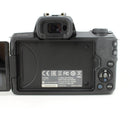 Canon EOS M50 - Mirrorless Digital Camera with 15-45 IS STM lens - Black