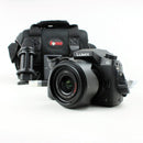 Panasonic DMC G7 4K Mirrorless DSLR Camera w/ 14-42mm and 45-150mm Lenses -Black