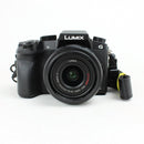 Panasonic DMC G7 4K Mirrorless DSLR Camera w/ 14-42mm and 45-150mm Lenses -Black