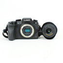 Panasonic DMC G7 4K Mirrorless DSLR Camera w/ 14-42mm and 45-150mm Lenses -Black