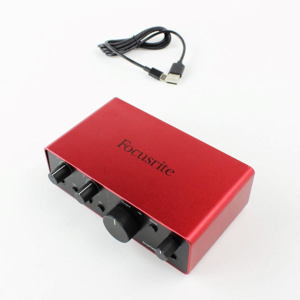 Focusrite Scarlett Solo 4th Gen - USB Audio Recording Interface