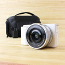 Sony Alpha ZV-E10 with 16-50mm Lens,- APS-C Mirrorless Vlog Camera Kit - White