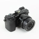 Sony Alpha a6300 with 16-50mm Lens 24.2MP 4k Digital Mirrorless Camera - Black