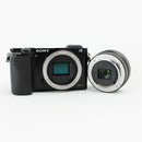 Sony Alpha a6000 - Mirrorless Digital Camera with 16-50mm Zoom Kit Lens - Black