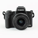 Canon EOS M50 Mark II - Mirrorless Digital Camera & 15-45 IS STM lens - Black