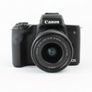 Canon EOS M50 Mark II - Mirrorless Digital Camera & 15-45 IS STM lens - Black