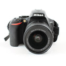 Nikon D3500 DSLR Camera with 18-55 VR AF-P and 70-300 AF-P Lenses