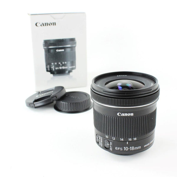 Canon EF-S 10-18mm F/4.5-5.6 IS STM - Wide Angle Zoom DSLR Camera Lens