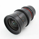 Rokinon DS35M-MFT - 35mm T1.5 Cine DS DSLR Camera Lens for MFT mount.