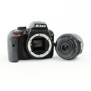 Nikon D3300 DSLR Camera with 18-55 VR II AF-S Lens - Black