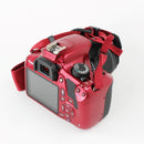 Canon EOS Rebel T5 DSLR Camera with 18-55 IS II & 75-300 III Lenses - Red