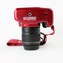 Canon EOS Rebel T5 DSLR Camera with 18-55 IS II & 75-300 III Lenses - Red