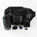 Nikon D3500 DSLR Camera with 18-55 VR AF-P and 70-300 AF-P Lenses