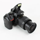 Nikon D3500 DSLR Camera with 18-55 VR AF-P and 70-300 AF-P Lenses