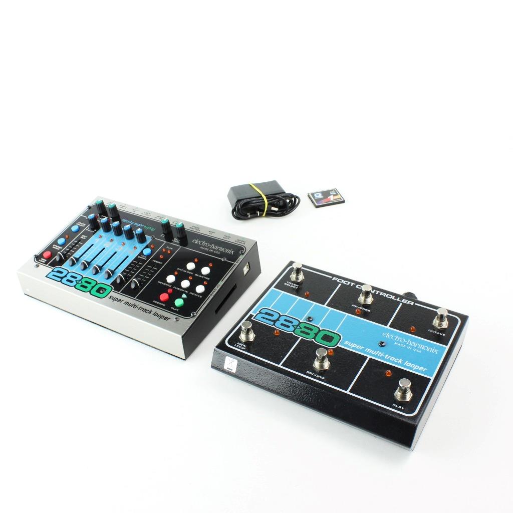 Electro-Harmonix 2880 Super - Multi-Track Looper Guitar Pedal with Foo