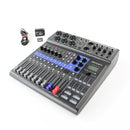 Zoom LiveTrak L8 - Digital Mixer Podcast Recorder Pro Audio and Studio Interface