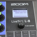 Zoom LiveTrak L8 - Digital Mixer Podcast Recorder Pro Audio and Studio Interface