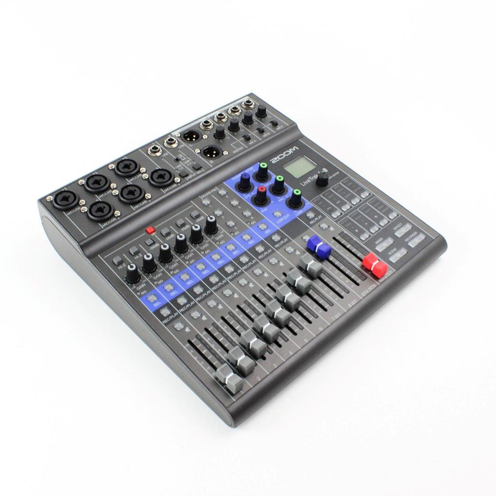 Zoom LiveTrak L8 - Digital Mixer Podcast Recorder Pro Audio and Studio