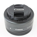 Canon EOS M EF-M 22mm f/2 STM Wide-Angle Camera Lens - Black