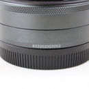 Canon EOS M EF-M 22mm f/2 STM Wide-Angle Camera Lens - Black