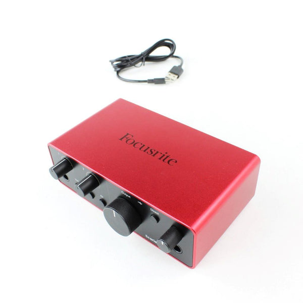 Focusrite Scarlett Solo 4th Gen - USB Audio Recording Interface