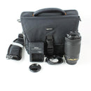 Nikon D3500 DSLR Camera with 18-55 VR AF-P and 70-300 AF-P Lenses