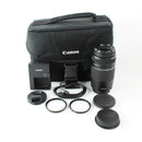Canon EOS Rebel T6 - DSLR Camera Kit with EF-S 18-55mm and 75-300mm Zoom Lenses