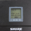 Shure UR1 Wireless Transmitter Bodypack - L3 638-698MHz
