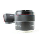Samyang SYIO45AF-E 45mm F1.8 Full Frame Auto Focus Camera Lens for Sony E-Mount