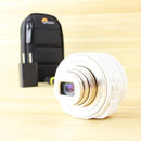 Sony DSC-QX10/W Smartphone Attachable 4.45-44.5mm Lens-Style Camera - White