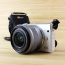 Canon EOS M200 - Mirrorless Digital Camera with 14-45 STM Lens - White