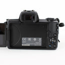 Canon EOS M50 Mark II - Mirrorless Digital Camera & 15-45 IS STM lens - Black