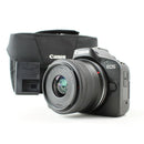 Canon EOS R50 Mirrorless Camera with 18-45mm STM Lens - Black