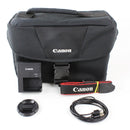 Canon EOS Rebel T6 DSLR Camera with 18-55 IS II Lens - Black