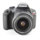 Canon EOS Rebel T6 DSLR Camera with 18-55 IS II Lens - Black