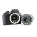 Canon EOS Rebel T6 DSLR Camera with 18-55 IS II Lens - Black