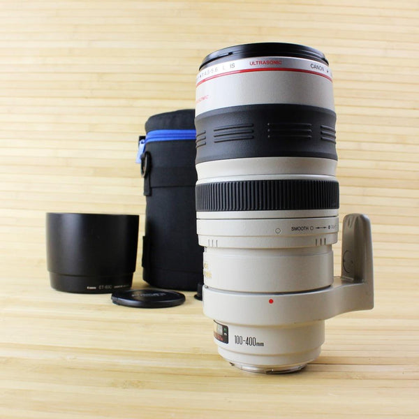 Canon EF 100-400mm f/4.5-5.6 L IS USM Telephoto Zoom Camera Lens