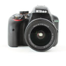 Nikon D3300 DSLR Camera with 18-55 VR AF- Lens - Black