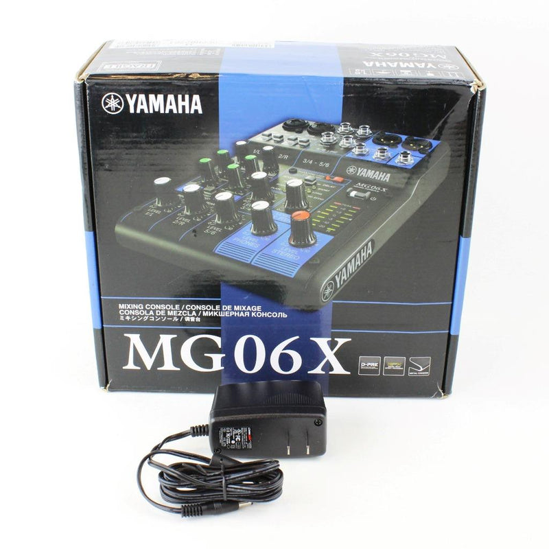 Yamaha MG06 - 6-Input Compact Stereo Mixer