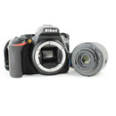 Nikon D3500 DSLR Camera with 18-55 VR AF-P and 70-300 AF-P Lenses