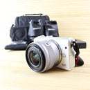 Canon EOS M100 Mirrorless Camera with 15-45mm Lens - White