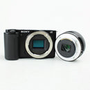 Sony ZV-E10 Mirrorless Camera – Excellent Condition, 16-50mm Lens Included