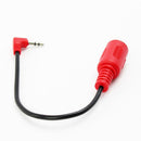 Zawdio ZAW_MIDI_002 MIDI to 3.5mm TRS Breakout Cable – New Right Angle Adapter