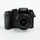 Panasonic DMC G7 4K Mirrorless DSLR Camera – Excellent, 14-42mm & 45-150mm Lenses